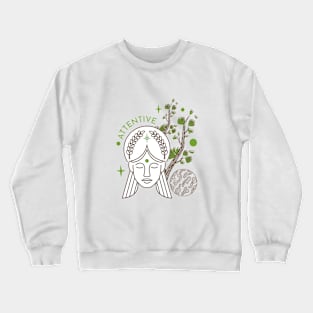 Virgo - zodiac designs for t-shirts Crewneck Sweatshirt